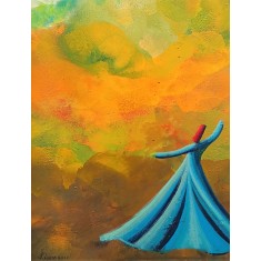 Khusro Subzwari, 18 x 24 Inch, Acrylics on Canvas, Figurative Painting, AC-KS-274 Khusro Subzwari, 18 x 24 Inch, Acrylics on Canvas, Figurative Painting, AC-KS-274